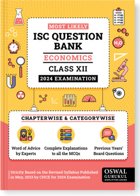 Most Likely Isc Question Bank - Economics for 2024 Examination Class X(English, Hardcover, unknown)
