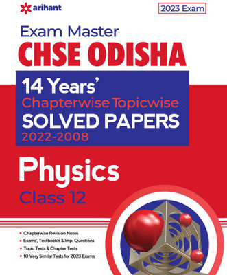 Exam Master CHSE Odisha Physics Class 12 2022-23(Paperback, Arihant Expert)