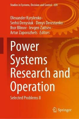Power Systems Research and Operation(English, Hardcover, unknown)