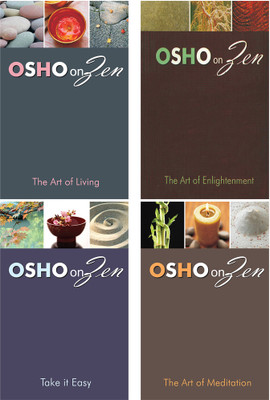 Osho Books : Zen Take It Easy + Zen The Art Of Living + Zen The Art Of Meditation + Zen The Art Of Enlightenment(Paperback, Osho)