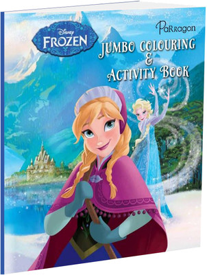 Disney Frozen Jumbo Colouring & Activity Book(English, Paperback, Sharma Vineet)