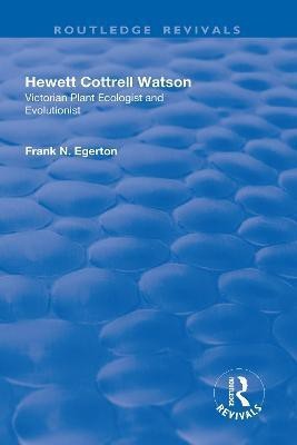 Hewett Cottrell Watson(English, Paperback, Egerton Frank N.)