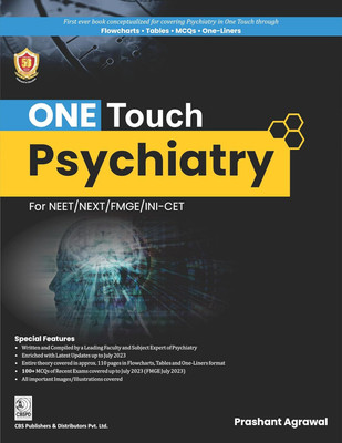 ONE TOUCH PSYCHIATRY For NEET/NEXT/FMGE/INI-CET(Paperback, Dr Prashant Agrawal)