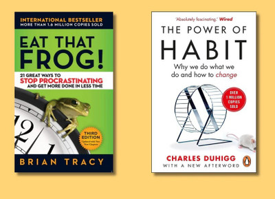Eat That Frog + The Power Of Habit (2 Book Combo)(Paperback, JMD BOOKS)