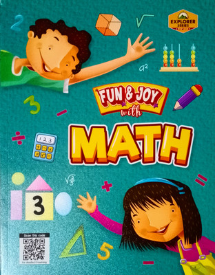 Educart Fun & Joy with Math 3 Textbook for Class 3(Paperback, Piyush Kumar)