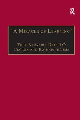 'A Miracle of Learning'(English, Hardcover, Croinin Daibhi O)