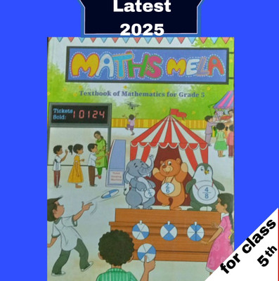New syllabus Ncert text book Math Mela for Grade 5 of 2025 edition(Pepperback, NCERT)