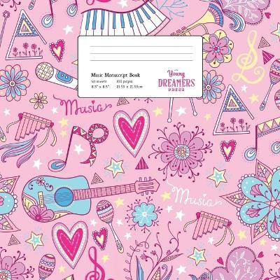 Music Manuscript Book(English, Paperback, Young Dreamers Press)