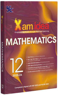 Xam Idea Class 12 Mathematics (2025-26) Empowering Minds(English, Paperback, unknown)