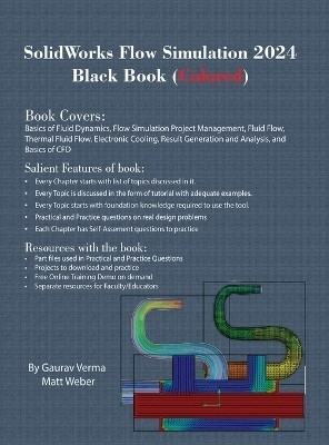 SolidWorks Flow Simulation 2024 Black Book(English, Hardcover, Verma Gaurav)