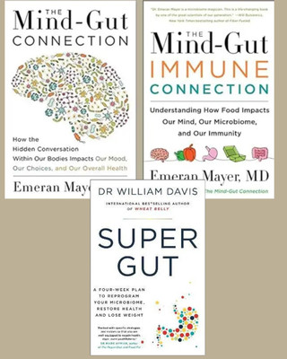 Super Gut & Mind Gut Connection + Mind Gut Immune Connection(Paperback, Mix)