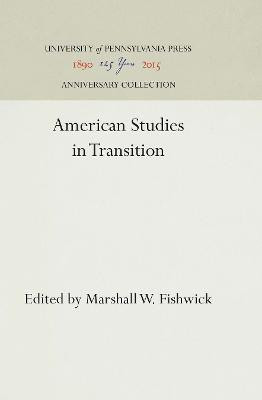 American Studies in Transition(English, Electronic book text, unknown)