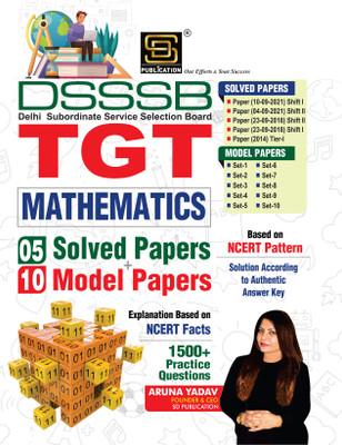 DSSSB TGT MATHEMATICS SOLVED PAPERS(Paperback, ARUNA YADAV)