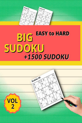 Big Sudoku Vol 2  - Easy and Medium with 1500 Puzzles(English, Paperback, Cucus Surus)