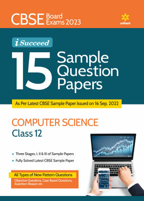 Cbse Board Exams 2023 I-Succeed 15 Sample Question Papers Computer Science Class 12th(English, Paperback, PAL Sanjib)