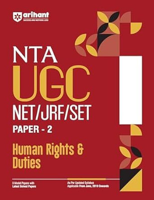 ARIHANT NTA UGC NET/JRF/SET Paper - 2 Human Rights & Duties(Paperback, Nandini Sharma (Author), Srishti Agarwal)