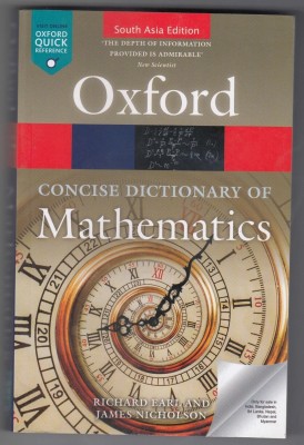 Concise Dictionary of Mathematics(Paperback, Richard Earl, James Nicholson)