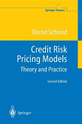 Credit Risk Pricing Models(English, Paperback, Schmid Bernd)