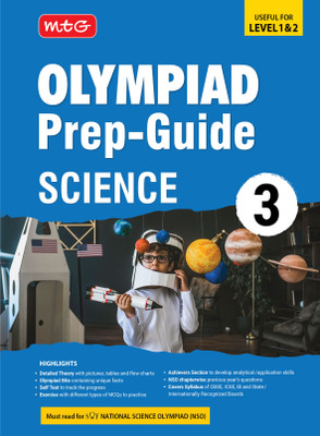 MTG Olympiad Prep-Guide Class 3 Science (NSO) - Detailed Theory, Self Test with NSO Chapterwise Previous Year Question Paper For SOF 2024-25 Exam(English, Paperback, MTG Editorial Board)