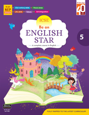 Ratna Sagar ICSE Be An English Star 5 - English Book For Class 5(Paperback, Uma Raman)