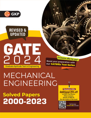 GATE 2024 : Mechanical Engineering - Solved Papers (2000-2023) by GKP(Paperback, GKP)