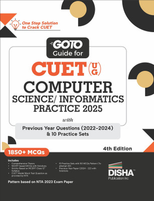 Go to Guide for Cuet (Ug) Computer Science/ Informatics Practices 2024(English, Paperback, unknown)
