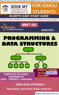 IGNOU MMT001 Programming & Data Structures In Depth Guide For Ignou Student(Paperback, BMA Publication)