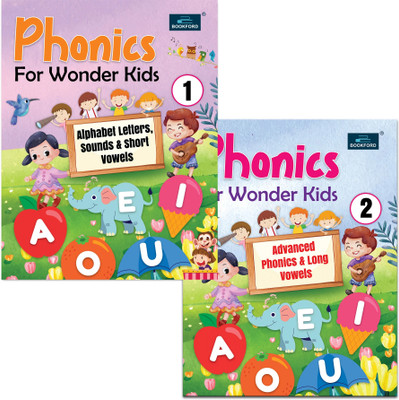 Phonics For Wonder Kids ( Set of 2 ) - Lay the Foundation for Reading and Language Skills(Paperback, BOOKFORD PUBLICATIONS PVT. LTD.)