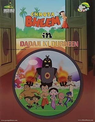 Chhota Bheem in Dadaji Ki Durbeen (Eng)(Vol 102)(Paperback, Rajiv Chilaka)