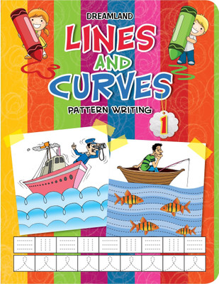 Lines and Curves (Pattern Writing) Part 1  - Activity Book for Kids Age 2-4 | Early Learning Handwriting Practice Workbook (Book 1) with Tracing Lines, Shapes, Curves, Motor Skills Development and Colourful Pictures(English, Paperback, unknown)