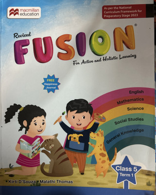 Fusion class 5 term 1(Paperback, Kirti d souza malathi thomas)