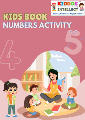Tracing Numbers & Learn Numbers Preschool Activity Book for Kids | By Kiddos Intellect | Ages 3+ | Interactive Number Tracing & Learning Fun to Build Early Math, Motor Skills & Cognitive Abilities(Paperback, Kiddos Intellect)