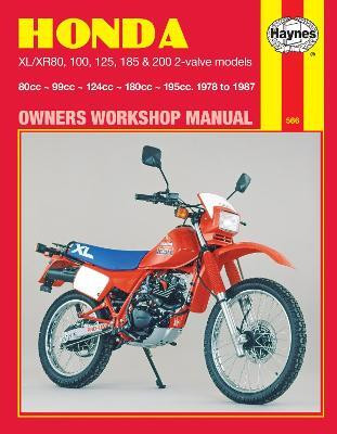 Honda XL/XR 80, 100, 125, 185 & 200 2-Valve Models (78 - 87)(English, Paperback, Haynes Publishing)
