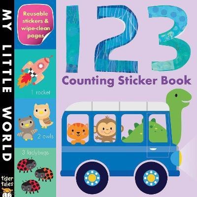 123 Counting Sticker Book(English, Paperback, Tiger Tales)