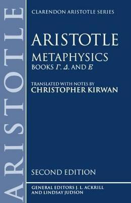Metaphysics: Books gamma, delta, and epsilon(English, Paperback, Aristotle)
