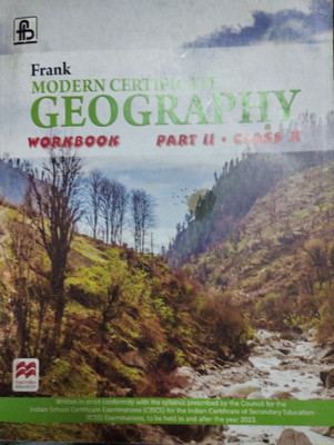 Frank modern certificate geography workbook class 10 part 2(Paperback, Nelson A. Petrie)