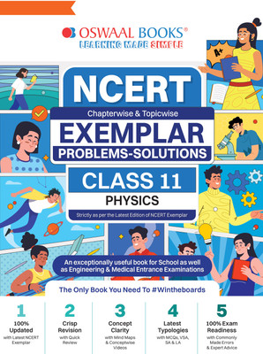 Oswaal Ncert Exemplar (Problems - Solutions) Class 11 Physics Book(English, Hardcover, unknown)