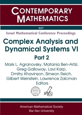 Complex Analysis and Dynamical Systems VI(English, Paperback, unknown)