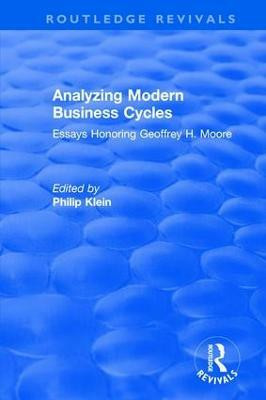 Analyzing Modern Business Cycles(English, Paperback, Klein Philip)