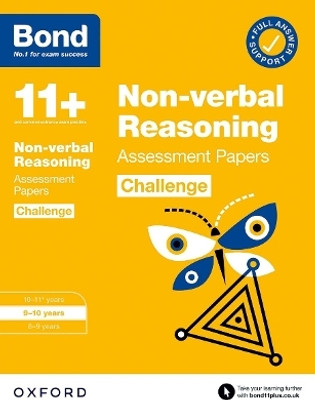 Bond 11+ Non-verbal Reasoning Challenge Assessment Papers 9-10 years (for GL Assessment & other 11 plus exams)(English, Paperback, Primrose Alison)
