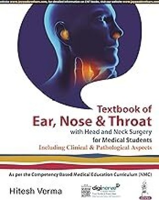 Textbook of Ear, Nose & Throat with Head and Neck Surgery for Medical Students (English, Paperback, Verma Hitesh)(Paperback, Jaypee Team)