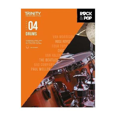 Trinity College London Rock & Pop 2018 Drums Grade 4(English, Sheet music, unknown)