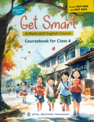 Get Smart: A Multi-Skill English Coursebook for Class 4(Paperback, Leena Kapoor)