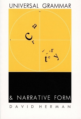 Universal Grammar and Narrative Form(English, Hardcover, Herman David)
