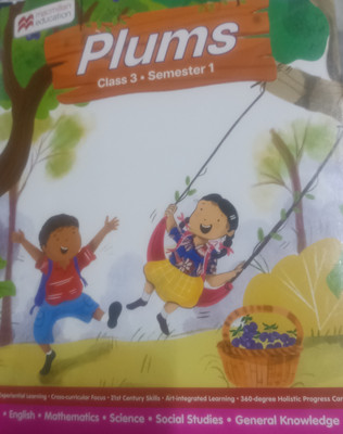 Plums class 3 semester 1(Paperback, Macmillan education)