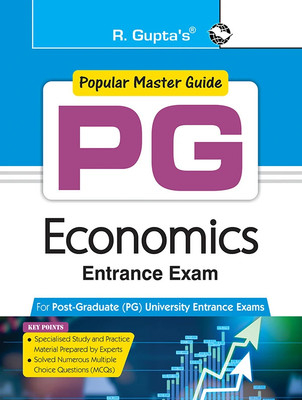 PG : ECONOMICS Entrance Exam Guide(English, Paperback, RPH Editorial Board)