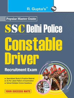 SSC : Delhi Police Constable (Driver) Recruitment Exam Guide(English, Paperback, RPH Editorial Board)