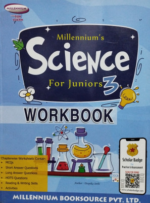 Millennium's science for juniors class 3 workbook(Paperback, Deepikab Sethi)