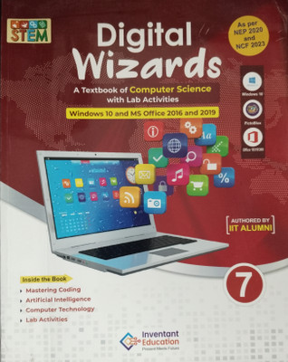 Digital Wizards Class 7(Paperback, IIT ALUMNI)