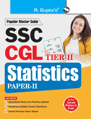 SSC-CGL (Combined Graduate Level) Tier-II Statistics (Paper-II) Exam Guide 2026 Edition(English, Paperback, RPH Editorial Board)